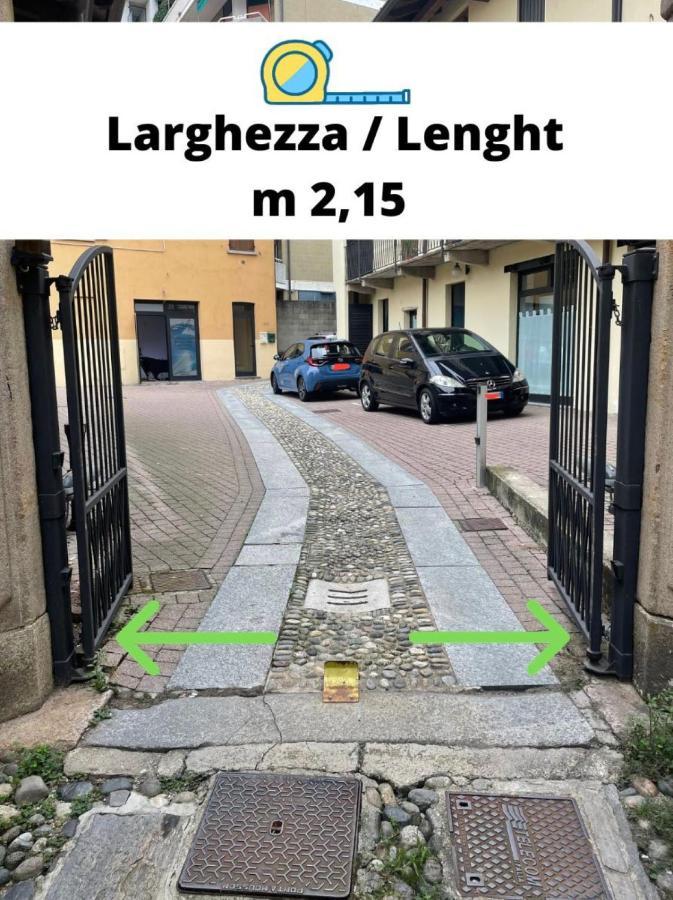 Apartamento Leonardo Academy In 5' - Parcheggio Gratis - Laghi & Wi-Fi Sesto Calende Exterior foto