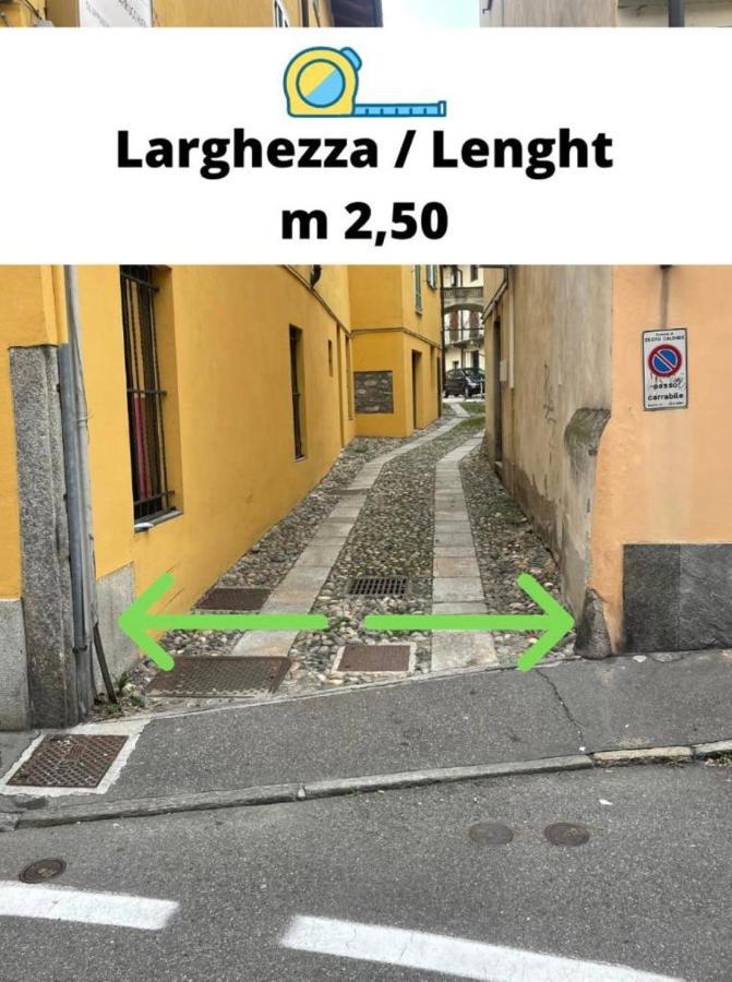 Apartamento Leonardo Academy In 5' - Parcheggio Gratis - Laghi & Wi-Fi Sesto Calende Exterior foto